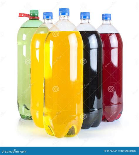 Carbonated Drinks In Plastic Bottles Royalty-Free Stock Photo ...