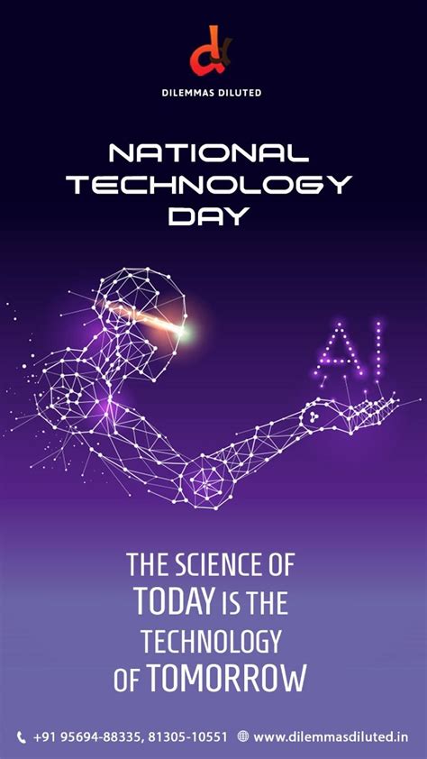 National Technology day | National science day, Technology quotes ...