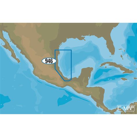 NA-D946 Brownsville to Coatzacoalcos, Mexico C-MAP 4D Chart microSD/SD Card | West Marine