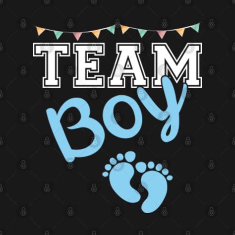 Team Boy Gender Reveal Baby Shower Announcement Party - Gender Reveal - T-Shirt | TeePublic