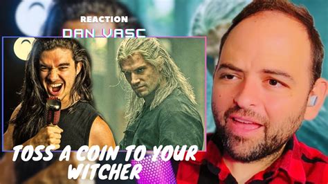 Dan Vasc | To "Toss A Coin To Your Witcher" | Metal Cover | Reaction ...