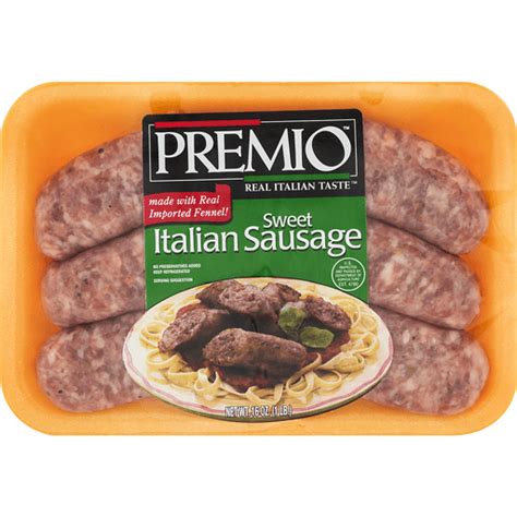 Premio Sweet Italian Sausage Grillers | Brats & Sausages | D'Agostino