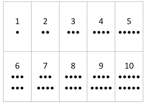 Dot Cards Printable - Printable Word Searches