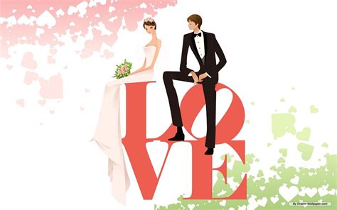 Animated Wedding - Weddings Wallpaper (31771367) - Fanpop