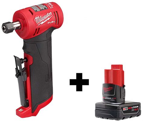 MILWAUKEE Cordless Die Grinder, 12V, 25000 RPM - 356XL5|2485-20 48-11-2440 - Grainger