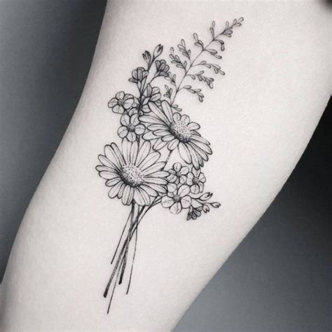 50 Small & Delicate Floral Tattoo Information & Ideas | Tattoos ...