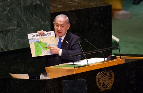 Netanyahu unveils 'new Middle East' with Israel-Saudi peace at UNGA ...