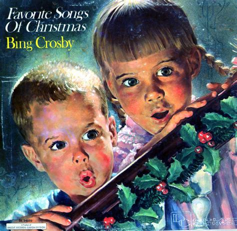 Bing Crosby. Favorite Songs Of Christmas - DL34522 Vinyl Record - Vinyl Christmas LP Record Albums