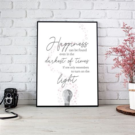 Set of 3 Harry Potter quote prints geometric inspirational | Etsy