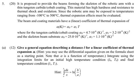 Thermal Expansion Problem