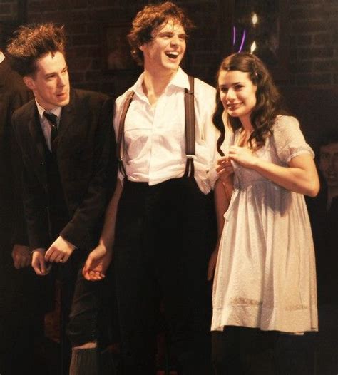 John Gallagher Jr, Jonathan Groff and Lea Michele in Spring Awakening | Jonathan groff, Spring ...