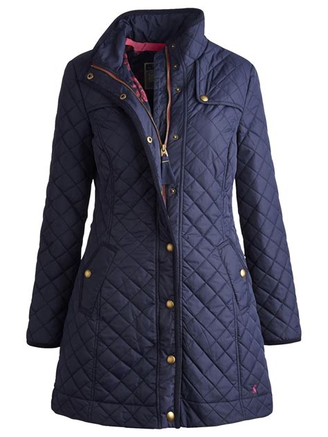 Joules Fairhurst Quilted Jacket in Marine Navy (Blue) - Lyst