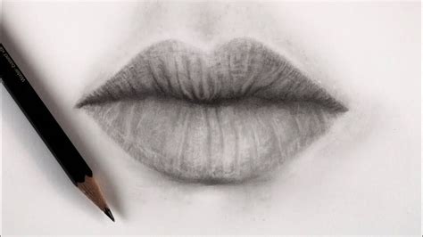 Drawing, Shading, Blending Lips || Time-lapse - YouTube | Drawings, Lips drawing, Amazing drawings