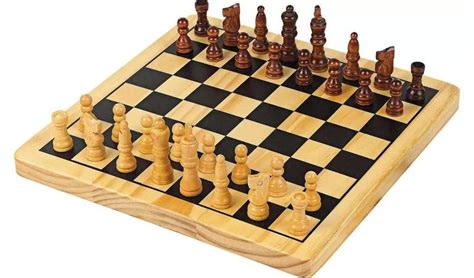 Chad Valley Wooden Chess and Draughts Board Game (free c+c) | hotukdeals