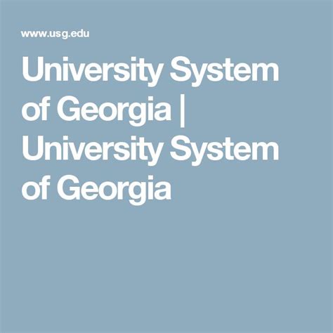 University System of Georgia | University System of Georgia | Tuition, Education, University