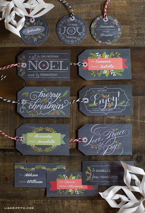 Christmas Gift Tags Printable Editable: Create Customized Tags for Your Presents!