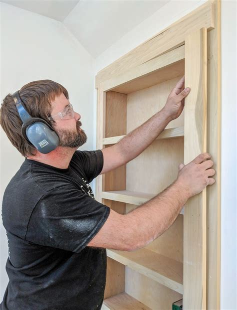 Create a Secret Library: Amazing Built-In Bookshelves With Hidden Door [Check Out The Design Inside]