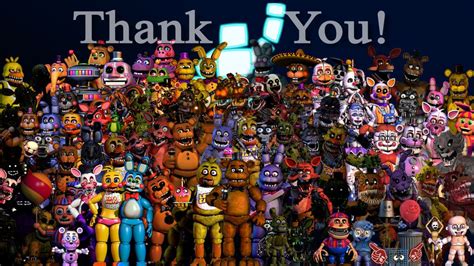 FNaF Thank you With ALL Characters by NachoTheDorito on DeviantArt