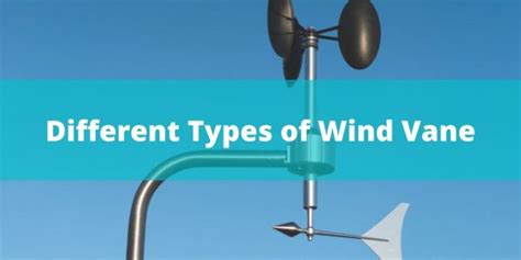 Different Types of Wind Vane | The Weather Station