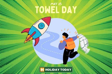 Towel Day - May 25, 2024 - Holiday Today