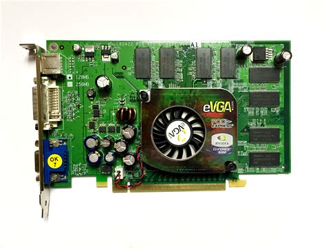 EVGA GeForce 6600 128MB DDR PCI Express PCIe PCI-E DVI/VGA Video ...