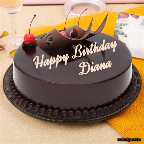 🎂 Happy Birthday Diana Cakes 🍰 Instant Free Download