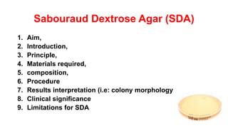 Preparation of fungal culture media | PPT