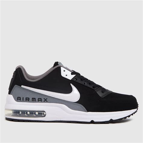 Nike Black & White Air Max Ltd 3 Trainers - Trainerspotter