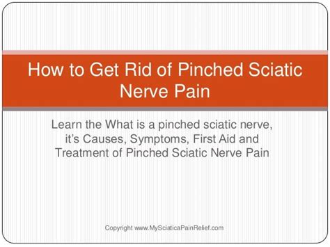 How to Get Rid of Pinched Sciatic Nerve Pain & Get Relief From Sciati…