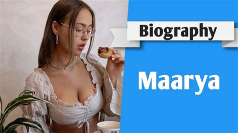 Maarya - Fashion Model and Social Media Influencer - Trending Fashion - Trending Model - YouTube