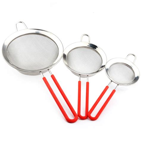 Aliexpress.com : Buy OBRKING Stainless Steel Flour Sieve Flour Sift Stirrer Cooking Oil Strainer ...