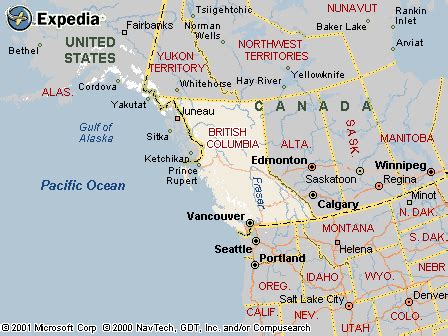 Kamloops Map and Kamloops Satellite Image