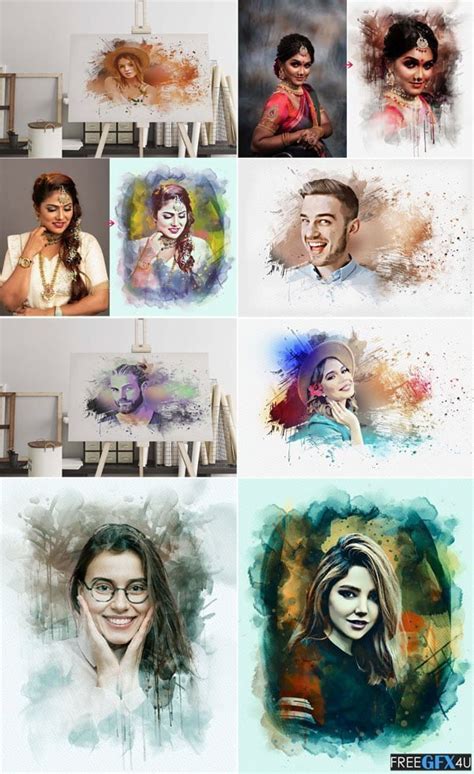 Professional Watercolor Paints - FreeGFX4u