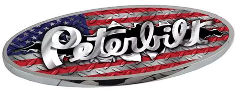 Peterbilt USA Oval Emblem