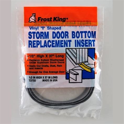 Vinyl Storm Door Bottom Seal Replacement | Frost King® Weatherization ...