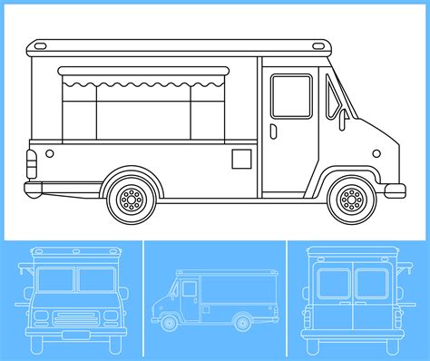 Printable Food Truck Template