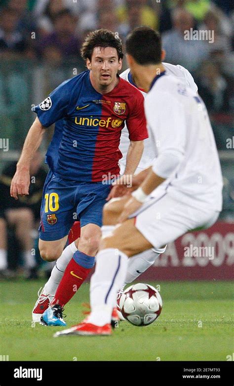 Messi ronaldo champions league final hi-res stock photography and ...