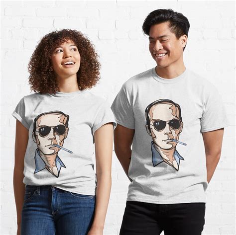 "Hunter S. Thompson" T-shirt by Cloxboy | Redbubble