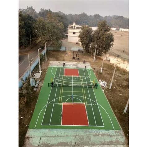 Volleyball Court Flooring at 10500.00 INR in New Delhi, Delhi | Colorplay India ( A Unit Of R.c ...