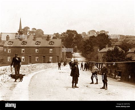 South Elmsall early 1900s Stock Photo - Alamy