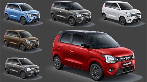 2022 Maruti Suzuki Wagonr All Colour options 🔥 ll 2 Dual tone & 6 Single Colour options - YouTube