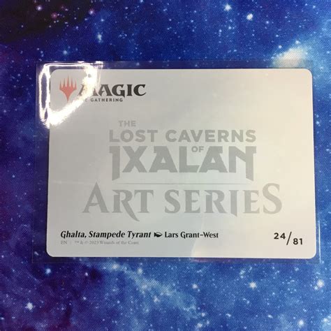 Ghalta Art Card - 24/81 (The Lost Caverns of Ixalan) Magic WOTC TCG | eBay