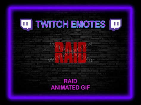 Raid Animated Emote - Etsy