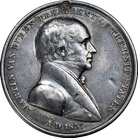 Worth of 1837 Martin Van Buren Indian Peace | Medal Buyers