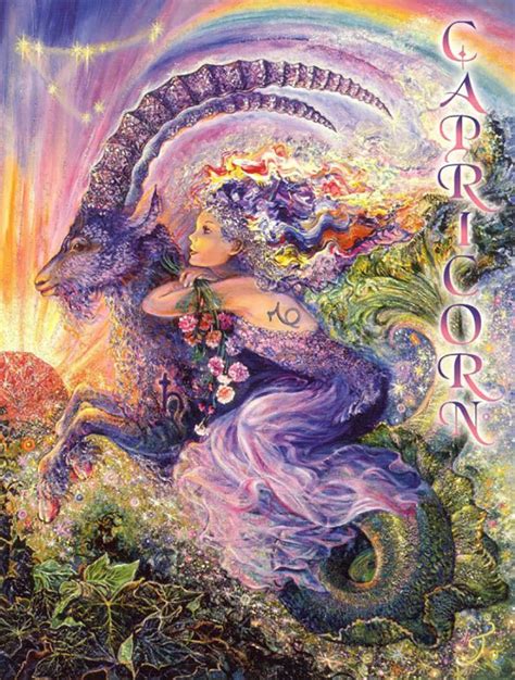 ARIES Josephine Wall Zodiac Fantasy Art Poster New Art Posters Art