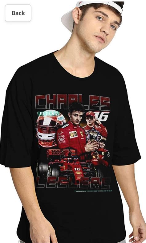 Charles Leclerc Oversized T-Shirt | Swag Shirts