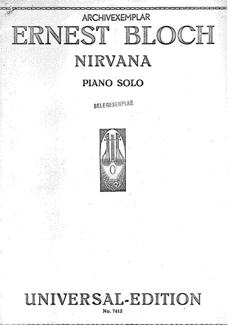 Nirvana, B.52 (Bloch, Ernest) - IMSLP