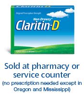 Together We Save: $3 off Claritin-D Printable Coupon