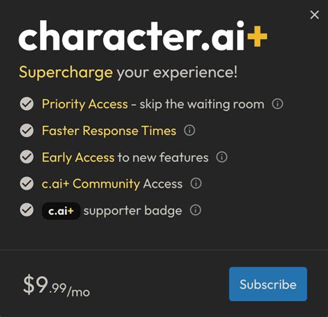 Introducing c.ai+ Supercharge Your Experience!