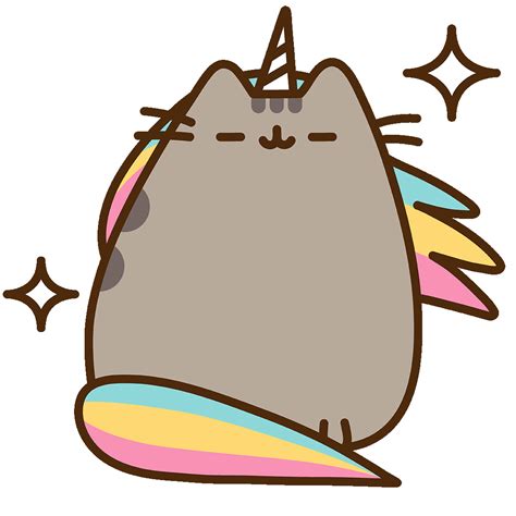 Kawaii Pusheen Unicornio